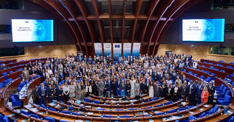 coe's tweet photo. Cybercrime is a top global threat – cooperation is essential.
500+ experts from 100+ countries at #OctopusConference urged joint action.
80 States are now Parties to the Council of Europe's Convention on cybercrime – our strongest legal instrument in the digital age.