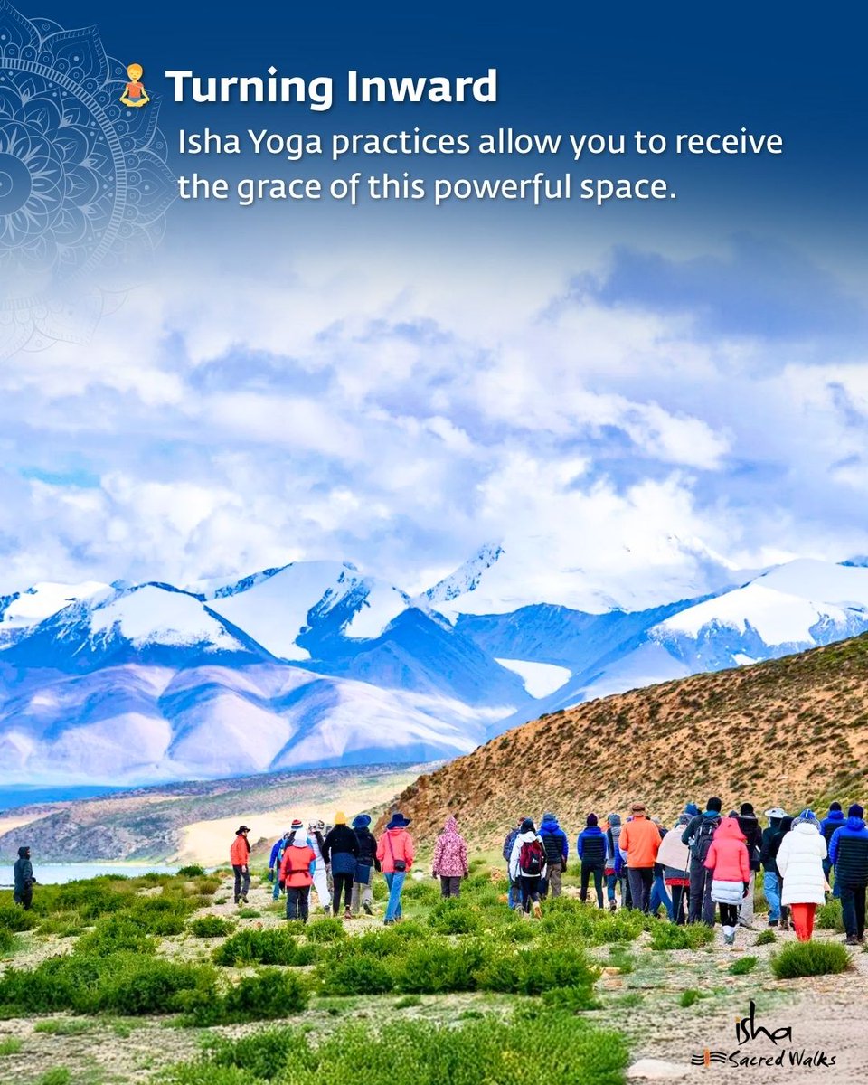IshaSacredWalks's tweet image. The path to #Kailash is demanding, yet deeply transformative. At nearly 18k ft, it calls for more than longing—it calls for preparation. Inner Engineering with Shambhavi Kriya readies you to receive this Grace. Registrations open for non-Indian nationals.
#ishasacredwalks
