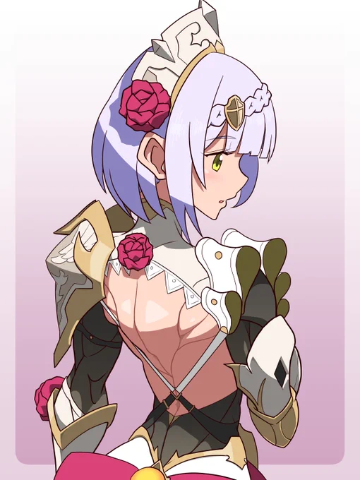 #後ろ姿からしか得られない栄養があるので見た人も貼る ノエルの背中は安心できます