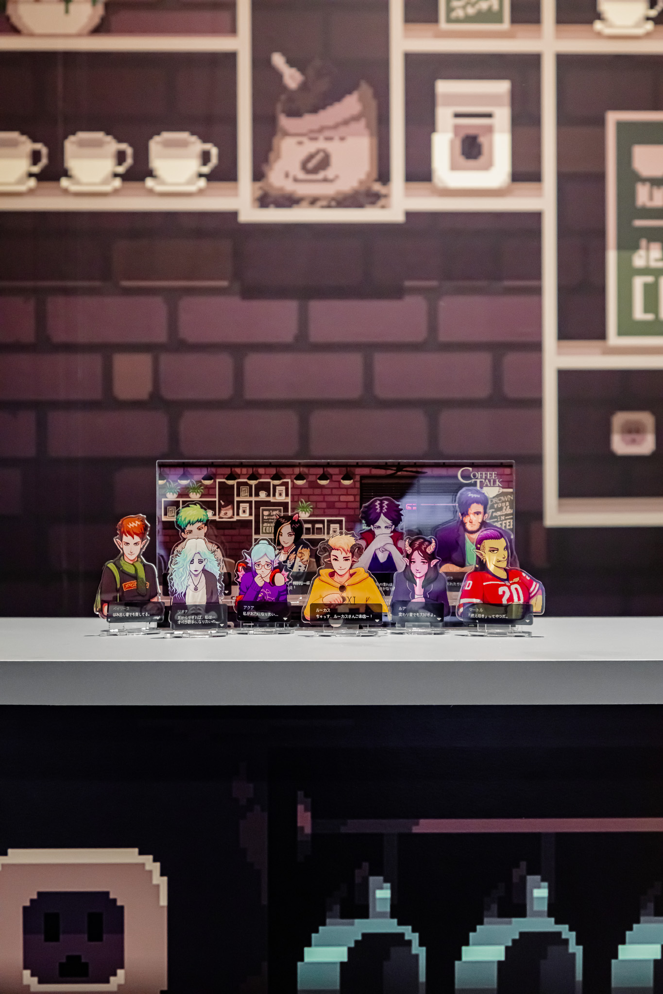 ゲーム コーヒートーク アクリル ジオラマ アクリルスタンド アクスタ コーヒートーク アクリル ジオラマ - メルカリ