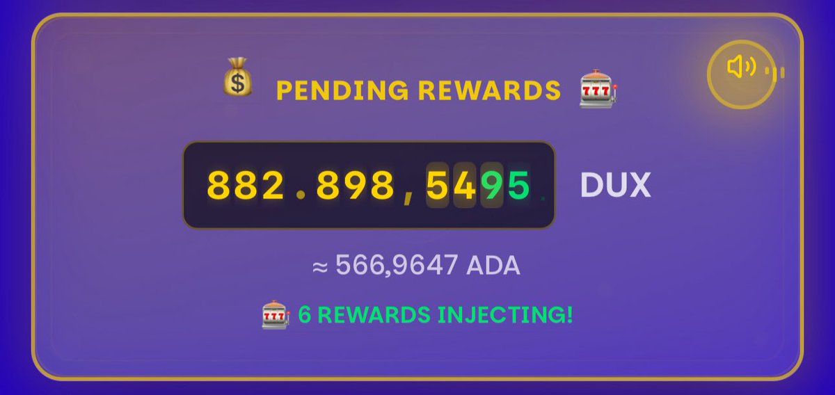 KโณNJI ๐บ (@kanjigarcrypto) on Twitter photo WTF did just happen to my staking rewards?!
Just woke up and have 200 ADA worth of $DUX more to claimโฆ
<a href="/cryptodramz/">๐๏ธโค๏ธ๐๐๐</a> what have you done ๐คฏ
#Cardano <a href="/thechosendux/">TheChosenDux</a> WTF did just happen to my staking rewards?!
Just woke up and have 200 ADA worth of $DUX more to claimโฆ
<a href="/cryptodramz/">๐๏ธโค๏ธ๐๐๐</a> what have you done ๐คฏ
#Cardano <a href="/thechosendux/">TheChosenDux</a>