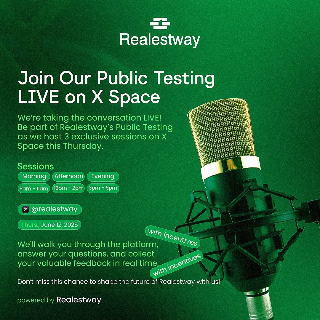 ekundayo_dami1's tweet photo. Getting to lagos, housing became a challenge. My friend came up with a tech solution.
Now, weโre inviting YOU to our first public test โ your feedback matters
๐๏ธ Date: June 12
๐https://t.co/wX9pAoniJJ
@realestway is here to make housing easier
#RealEstWay #LagosHousing https://t.co/ywvgKgq1TJ