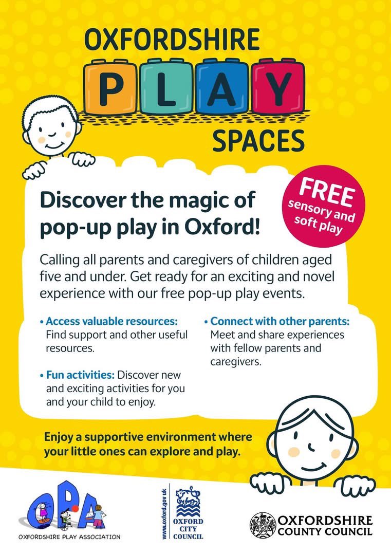 Oxon Play Assoc OPA (@oxonplay) on Twitter photo Today we are in Castle Quarter for our Oxford Pop Up Play event - come down for a Play - it is the International Day of Play today π <a href="/OxfordshireCC/">Oxfordshire County Council</a> <a href="/OxfordCity/">Oxford City Council</a> Today we are in Castle Quarter for our Oxford Pop Up Play event - come down for a Play - it is the International Day of Play today π <a href="/OxfordshireCC/">Oxfordshire County Council</a> <a href="/OxfordCity/">Oxford City Council</a>