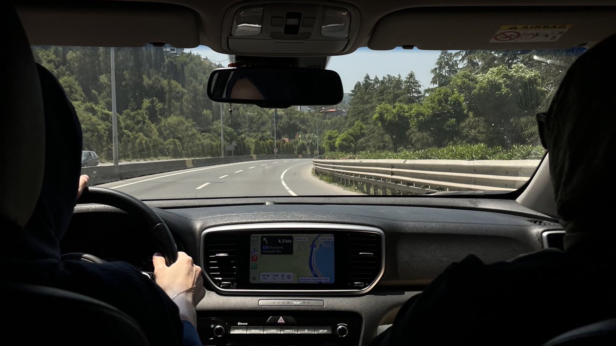 Yol nereye biz oraya… 🙂‍↔️