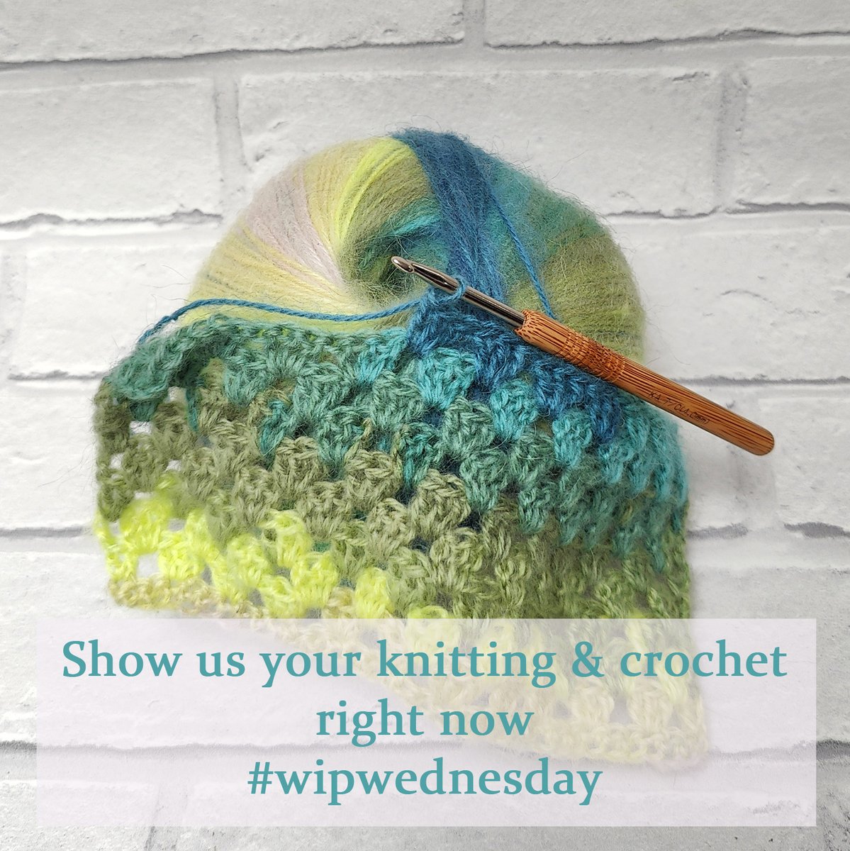 What's on your needles and hooks this week? Please tell us and post a pic below.