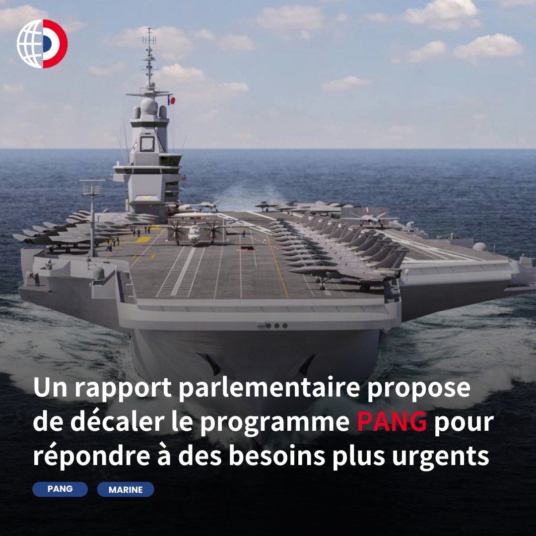 OpexNews's tweet image. 🇫🇷 Faut-il décaler le futur porte-avions français (#PANG) ?

Un rapport parlementaire relance le débat : face aux besoins urgents des armées, @tgassilloud et @DamienGirard56 proposent d’envisager un report du programme PANG… voire sa transformation en un projet européen à deux…