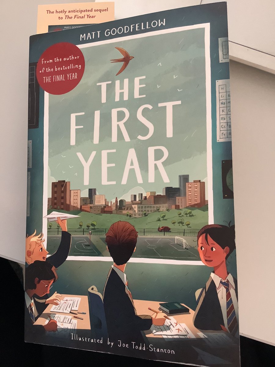 ReinwoodJuniors's tweet image. Transition is well underway for our year 6 children so today we have started @EarlyTrain The First Year. We started our year with the phenomenal The Final Year so it seems only right that we finish the year with this. THANK YOU! 

#RJSEnglish #RJSReading #RJS6S #RJS6G #RJS6W