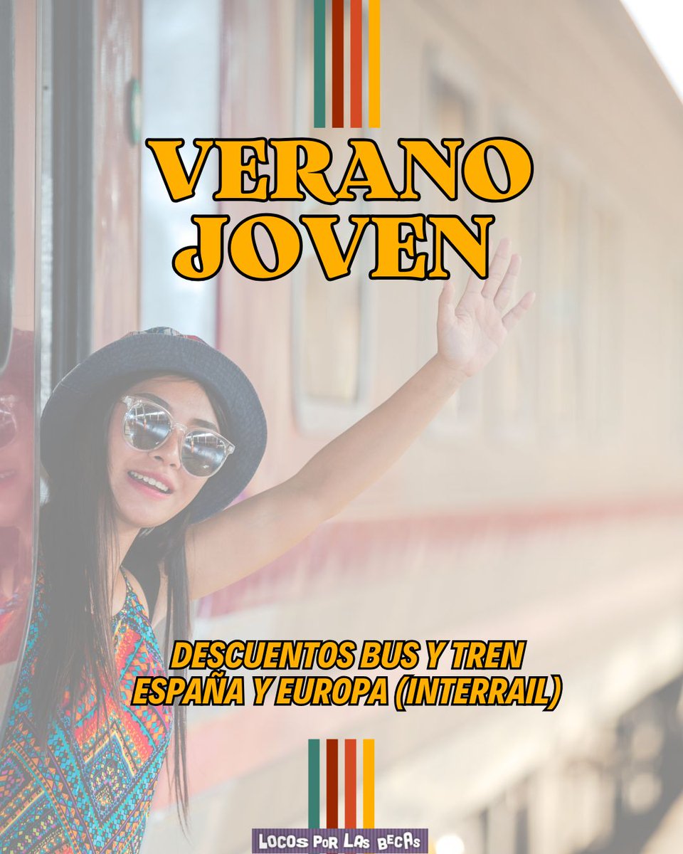 LocosxBecas's tweet image. 🚆Vuelve "Verano Joven":  #descuentos para viajar este verano por España y Europa (#interrail). Si tienes entre 18 y 30 años... ¡habrá que aprovecharlo! 😎👇👇
+INFO:aprendemas.com/es/blog/mundo-…