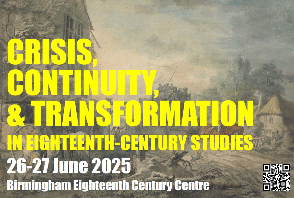 WolfsonHistory's tweet image. Join #WolfsonHistoryPrize alumna Dame Linda Colley for a lecture on 'Crisis, Continuity & Transformation' at Birmingham's Eighteenth Century Centre’s twentieth anniversary conference on 26-27 June 2025.
@unibirmingham
Find out more here: blog.bham.ac.uk/18c/2025/05/08…