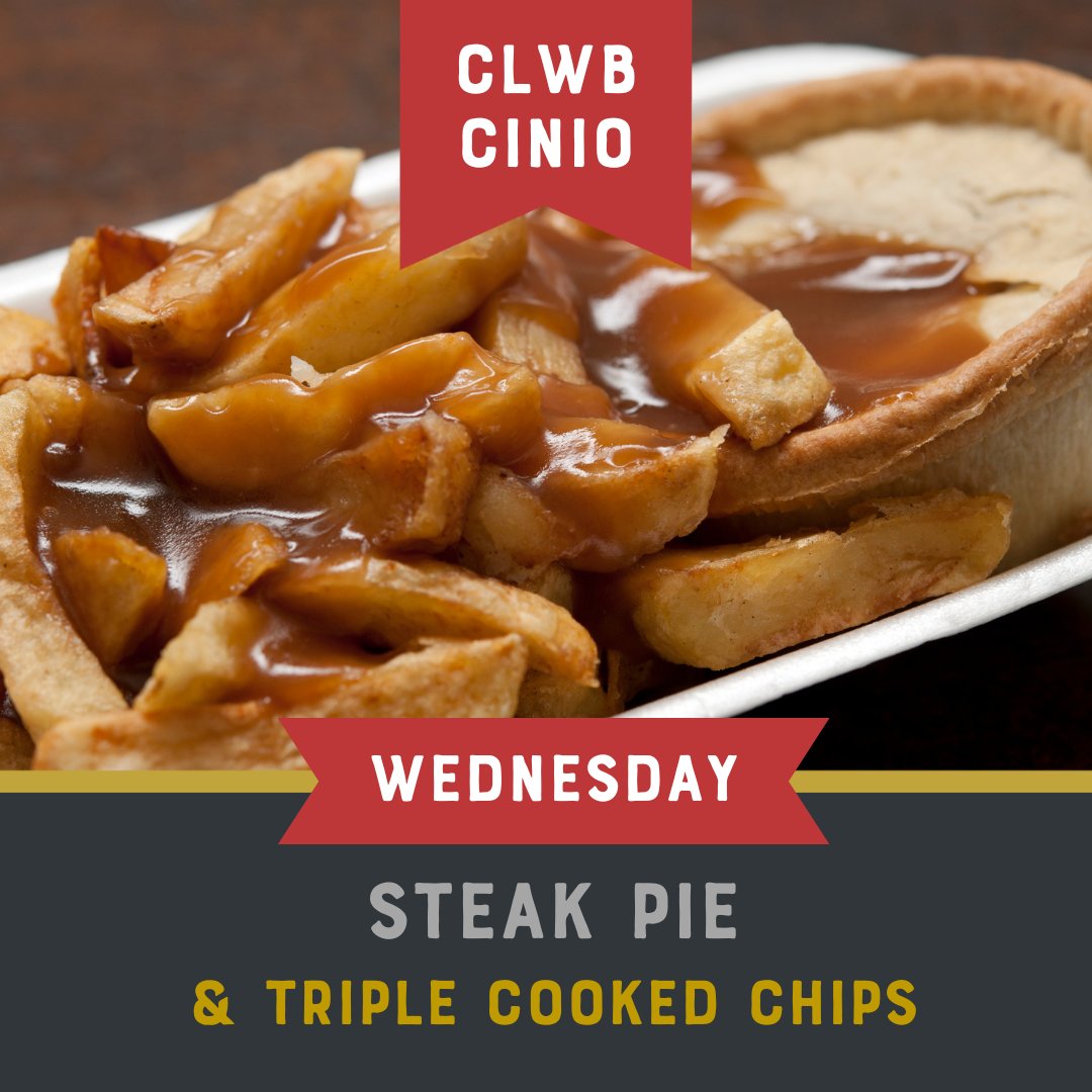 Todays Hot Food/Bwyd Poeth Heddiw
Wednesday 11th June

🍴 Steak Pie with Chips &amp; Gravy
🍴 Roast Turkey &amp; Stuffing Bap
🍴 Lamb &amp; Mint Sausage Bap
🍴 Firecracker Sausage Bap

#edwardsofconwy #lunchtimedeals #pieoftheday