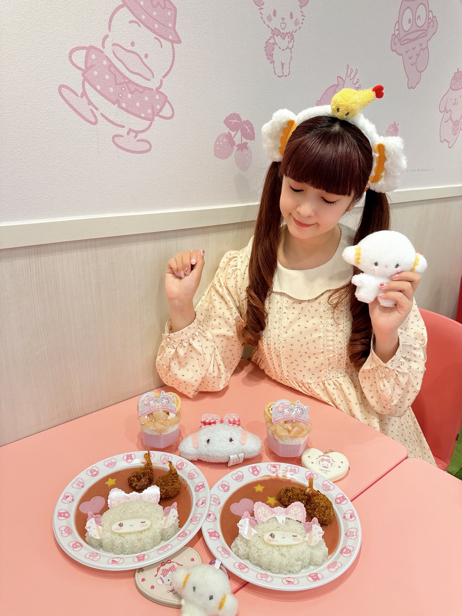 わたあめピンクハウス ‪✕‬青木美沙子 Leon Cecilia カンカン PINK HOUSEコラボ | 青木美沙子オフィシャルブログ「ロリータ