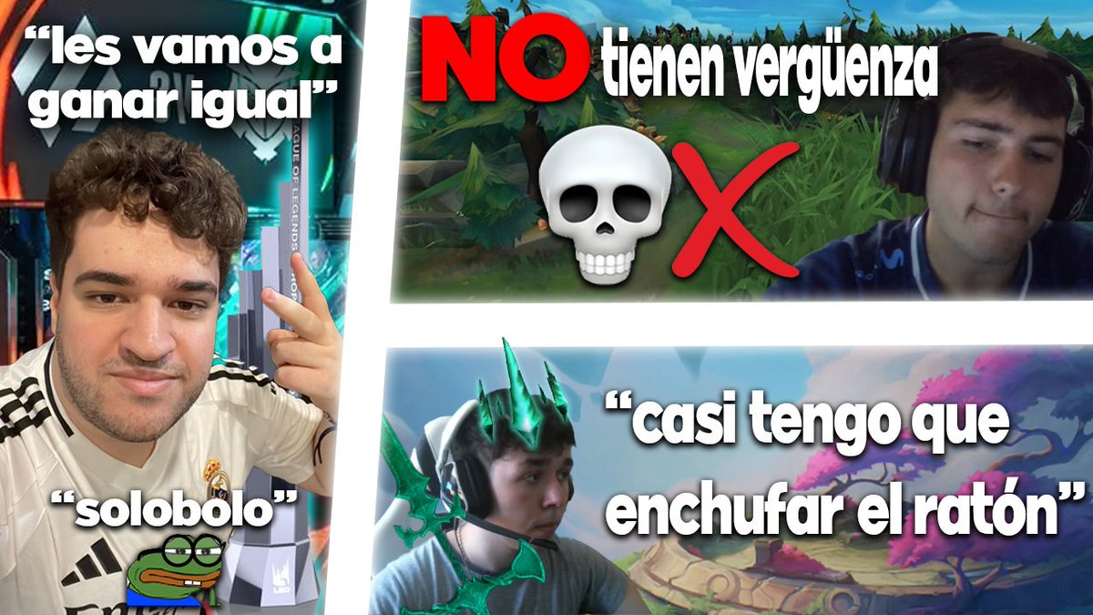 ¡NOTICIA IMPORTANTE!
Tenéis estreno en YouTube a las 16:00 del vídeo de la final de LEA, he sincronizado y editado 4h de VOD de cada jugador para tener un multicámara decente. Final de 5 mapas resumidita en media hora, tenéis link en la primera respuesta. Espero que os mole <3