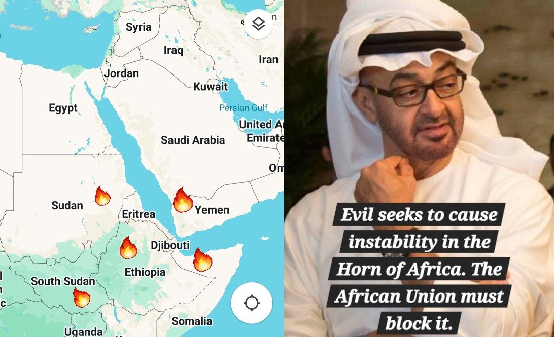 AndebrhanHintsa's tweet photo. It is undeniable that #UAE now believes itself defeated by the #Sudanese people. This is why the use of #Haftar of #Libya to support its #warpolicy and to maintaining #genocide and #Goldsmuggling crimes under #Sudan skies.1/2 https://t.co/OFdqv0cjXi