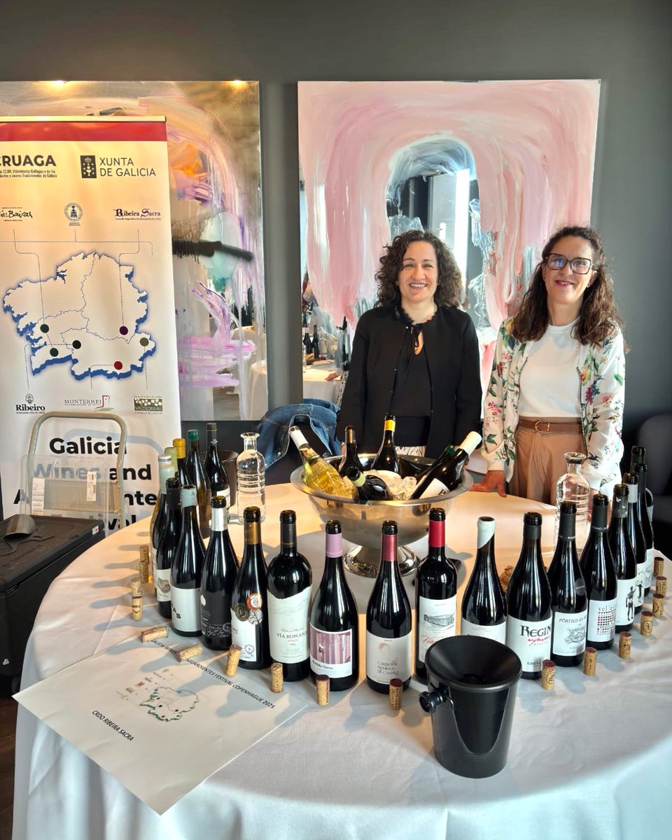 Hoxe a D.O. Ribeira Sacra está presente en Copenhague. As técnicas do Consello presentan os nosos viños a profesionais do país nórdico, dando a coñecer a diversidade e calidade da nosa denominación de orixe.