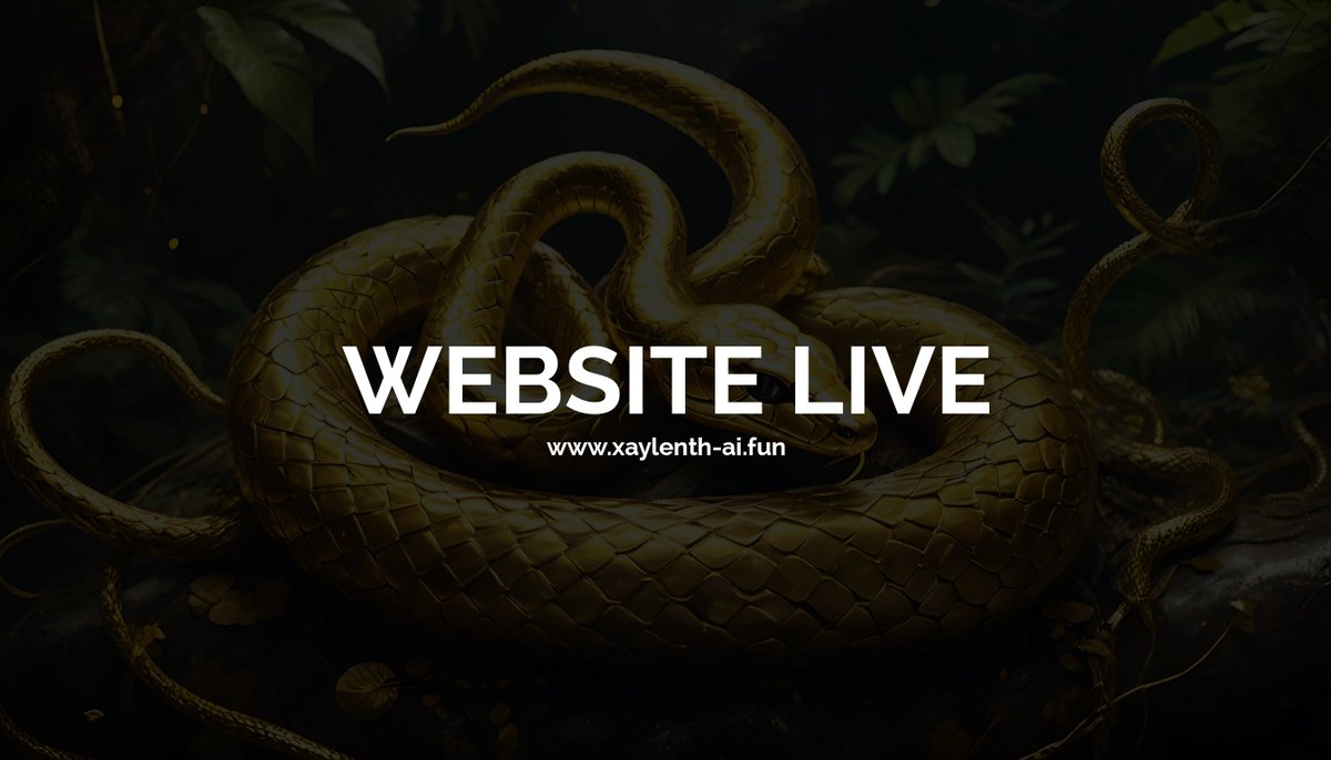 XaylenthAI's tweet photo. 💥 Xaylenth AI is LIVE!
Our official site just dropped. Dive in. Build. Deploy.
👉 https://t.co/eanVzoJsXo
The future is autonomous. https://t.co/iJp98bCzqu