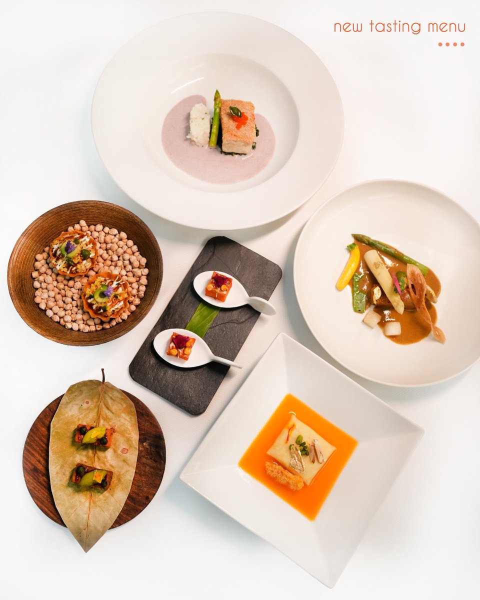 a new story begins at the table. the new tasting menu at indian accent blends heritage with invention, one course at a time.