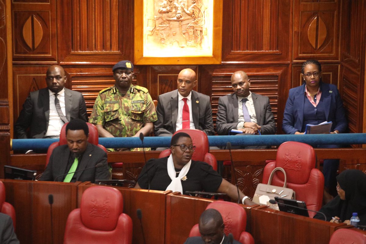 The ongoing Senate Proceedings on The Death of Albert Ojwang: All security heads and the interior CS appearing before Senate