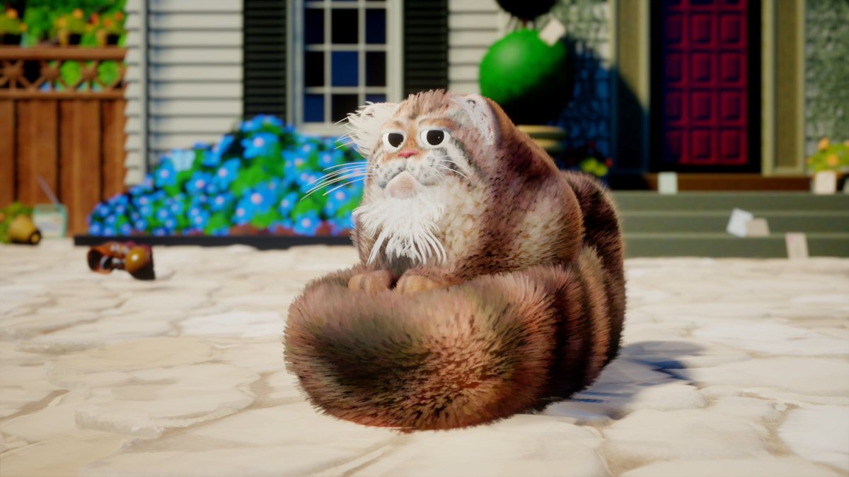 The Body is Round.

#Cat #PallasCat #DreamsPS4 #DreamsPS5 #MadeInDreams #猫 #ねこ #猫好きさんと繋がりたい