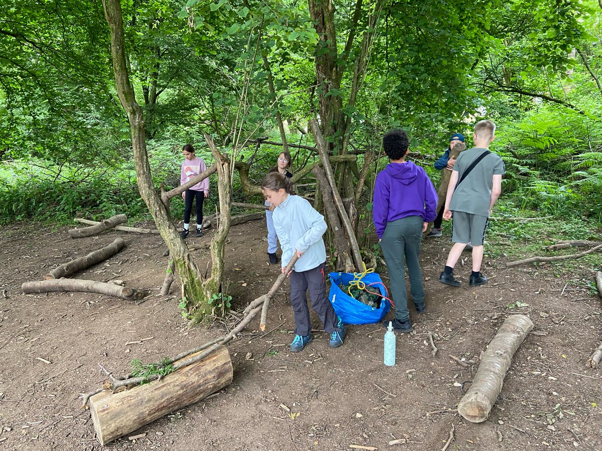 Shelter building has begun!