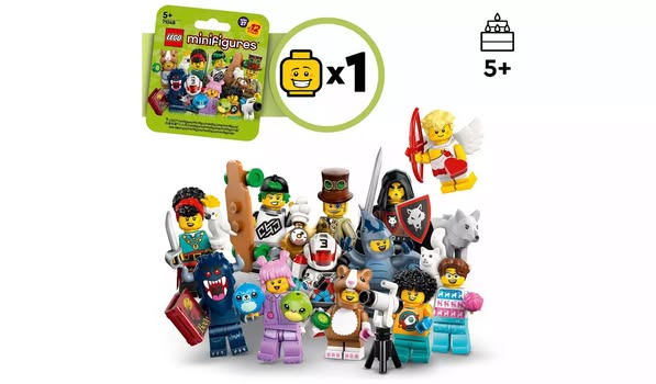 icklebricks's tweet photo. RRP £3.50 / NOW £2.50
LEGO Minifigures Series 27 Collectible Mystery Box 71048
Buy Here - https://t.co/60x8sXgm1h

#lego #deals #afol #ad #legofan #legodeals #legosale #legobargains #legosavings #legodiscounts #minifigures #CMF #series27 https://t.co/KrWcWjcOiT