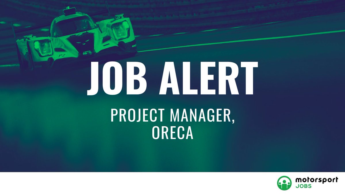 PM role <a href="/Oreca/">ORECA</a> 

Apply 🔗 motorsportjobs.com/en/job/project…

#motorsportjobs #motorsport #jobs #jobalert #autosport #jobsinmotorsport #hiring #oreca #oreca07 #wec #lemans24 #LMDH #CATIAV5 #ERP #PLM #MSProject #CATIA #hypercar #rally #GT3 #F1