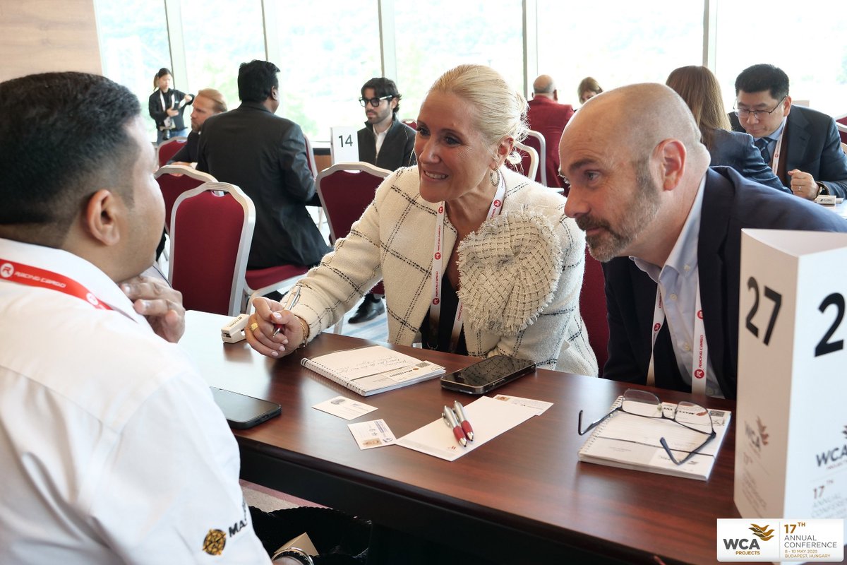 WCA_Projects's tweet image. There’s nothing quite like walking into a room filled with the world’s most experienced and trusted project logistics professionals. That’s what the WCA Projects Conference is all about.

🔗 Learn more: wcaprojects.com

#WCAProjects2025 #ProjectCargo #ProjectLogistics