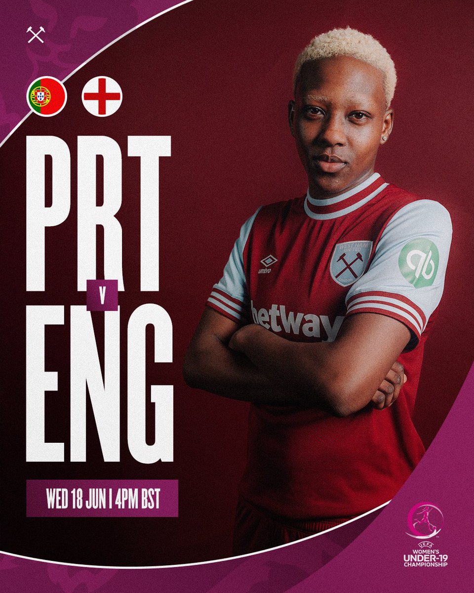 Back at it 👊

Good luck to Princess Ademiluyi as England U19s take on Portugal in their second #U19WEURO group game 🦁