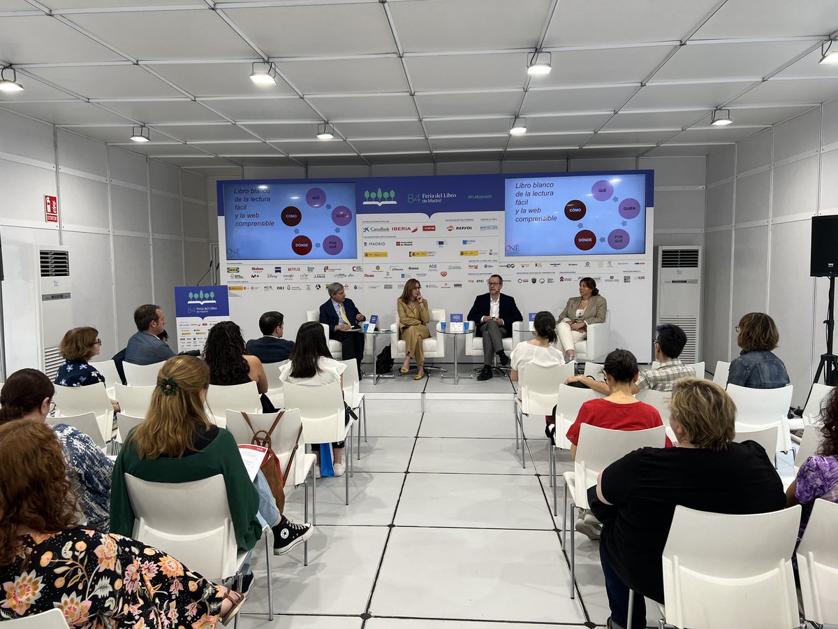 Universidad Nebrija (@nebrija) on Twitter photo Esta mañana nuestro <a href="/ONE_Nebrija/">Observatorio Nebrija del Español</a> comparte en la <a href="/FLMadrid/">Feria del Libro de Madrid</a> los últimos avances en la aplicación de la Lectura Fácil en entornos digitales. Su objetivo es el de construir un ecosistema digital más comprensible y accesible para todos. #FLMadrid25 Esta mañana nuestro <a href="/ONE_Nebrija/">Observatorio Nebrija del Español</a> comparte en la <a href="/FLMadrid/">Feria del Libro de Madrid</a> los últimos avances en la aplicación de la Lectura Fácil en entornos digitales. Su objetivo es el de construir un ecosistema digital más comprensible y accesible para todos. #FLMadrid25