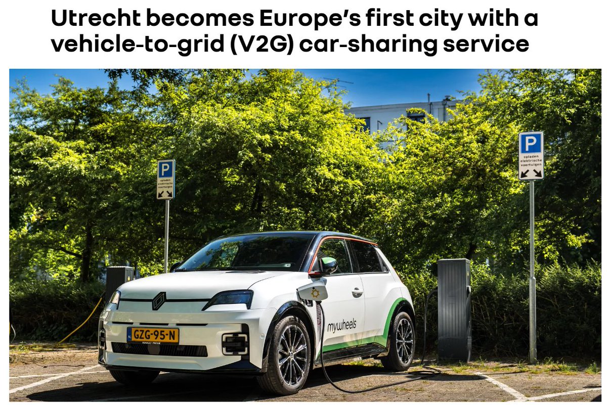 🔋 Utrecht &amp; Renault viser vejen for fremtidens elbilintegration

Utrecht er ofte fremhævet som et skrækeksempel på, hvor presset elnettet kan blive. Regionen har massive kapacitetsudfordringer – men her bliver elbilerne en del af løsningen, ikke problemet.

🚗🔌 Med smart