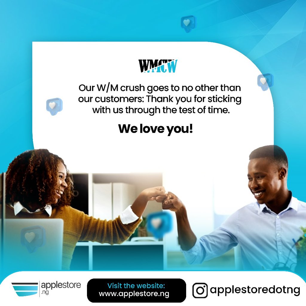 To all our customers y’all are the real mvp’s.Thsnks for sticking with us through and through.we love you!!!