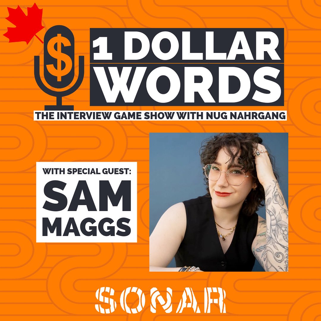 The latest episode of One Dollar Words is here - &amp; our guest/contestant is best-selling author, &amp; contributor to the <a href="/DCOfficial/">DC</a> Pride Issue <a href="/SamMaggs/">Sam Maggs</a> ! Subscribe and listen wherever you get your podcasts! Brought to you by <a href="/thesonarnetwork/">The Sonar Podcast Network 🎙</a> 

thesonarnetwork.com/one-dollar-wor…