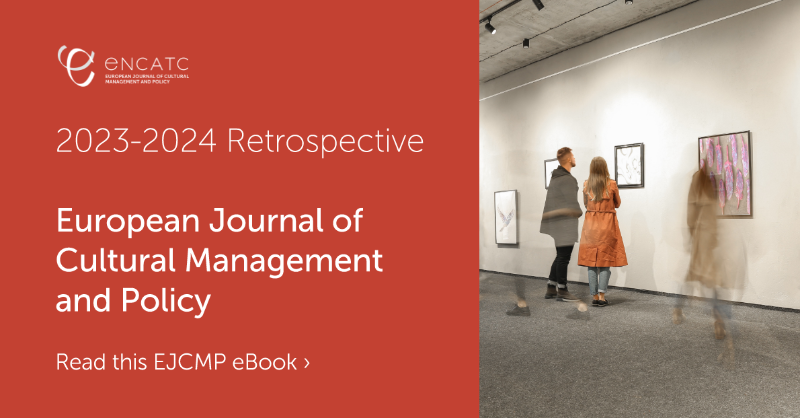 FrontPartners's tweet photo. 📙New to EJCMP!

EJCMP is pleased to announce the release of its 2023-2024 Retrospective eBook - @ENCATC and our EiC Anna Villarroya invite you to enjoy and share this collection of articles published in EJCMP during this formative year

Read in the official journal of @ENCATC