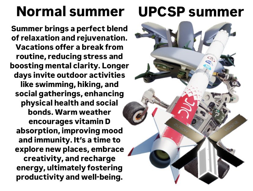 UPCSpaceProgram's tweet image. ah yes, summer. it is beautiful, innit?