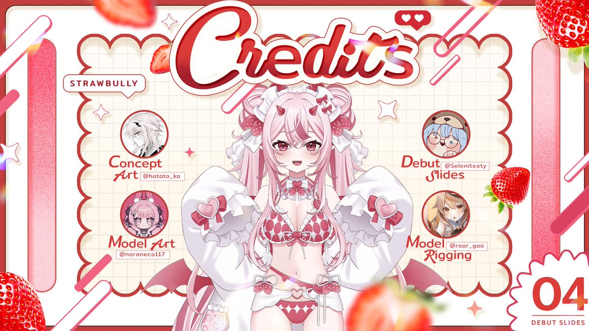 Here are my debut slides! 🍓👙

This strawberry hopes you get to learn more ( ˘͈ ᵕ ˘͈♡)