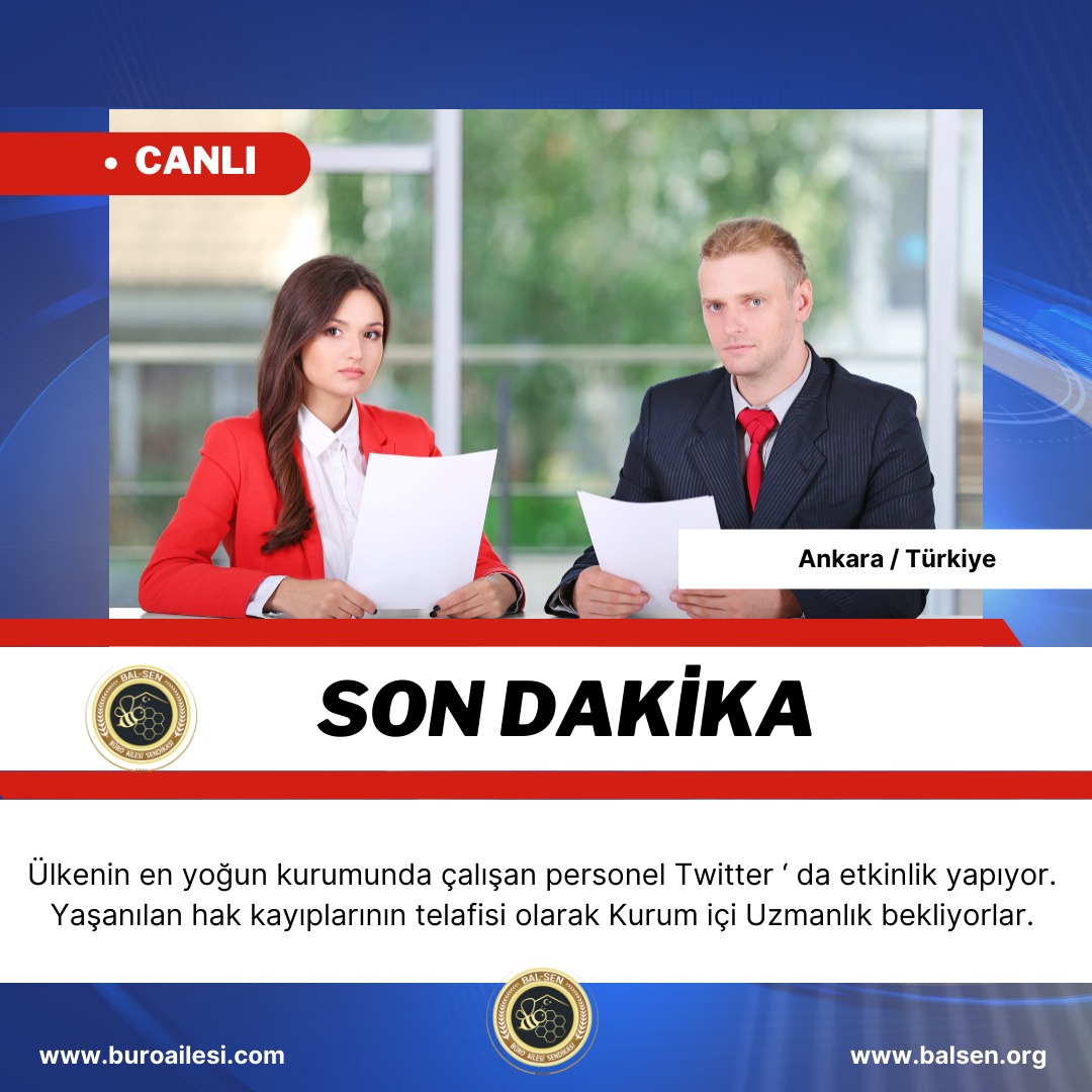 SGK Personelinin 
Mali haklarının iyileştirilmesi &amp; yaşadıkları hak kayıplarının telafisi için Perşembe akşam 21.00 'da twitter etkinliğine davetlisiniz. 

Not: 
*Hashtag bu hesaptan duyurulacaktır. 
**Sendika ayrımı yapmadan bütün arkadaşlarımızı ve sendikalarımızı davet edelim.