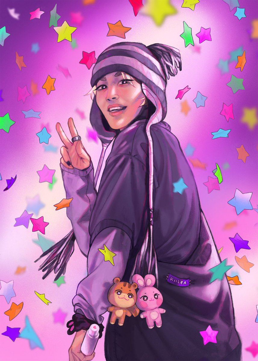 🩷❤️🧡💛💚🩵💙💜 

#HONGJOONG #ATEEZ #ATEEZfanart