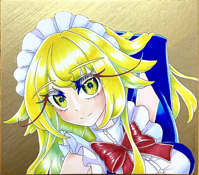 これは名華祭で頒布する予定の夢月ちゃんです( ˙꒳​˙ )良識がない方 姉がいるんだから当然妹もいるよね…! #夢月 #東方Project