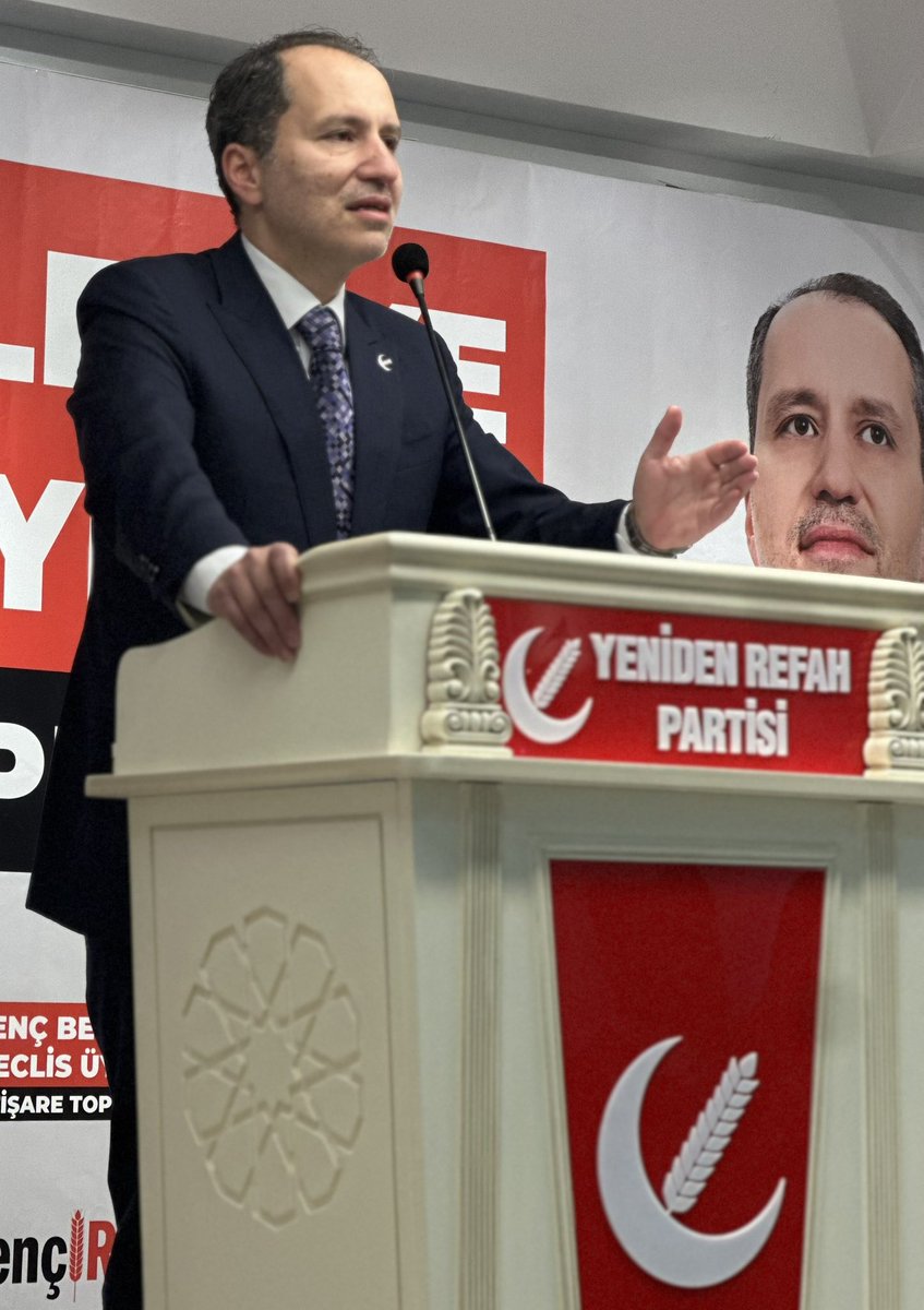 📍 Genç Belediye Meclis Üyeleri İstişare Toplantısı
Genel Başkanımız Dr. Fatih Erbakan’ın liderliğinde, büyük bir coşku ve kararlılıkla sürüyor!

🇹🇷 Milli Görüş belediyeciliği; adaletli, ahlaklı ve halkın hizmetinde bir anlayışla, gençliğin enerjisiyle geleceğe yürüyor.

🤝