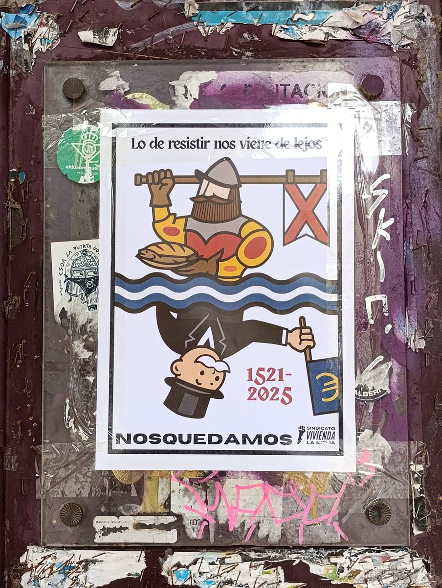 Lo de resistir nos viene de lejos 
#NosQuedamos