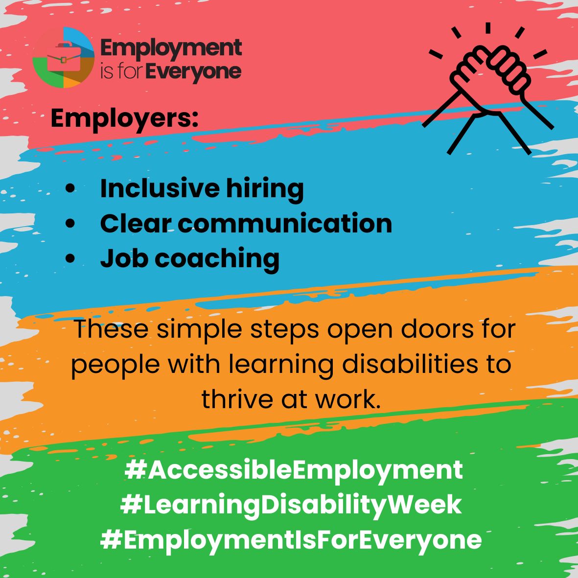 #AccessibleEmployment #LearningDisabilityWeek #EmploymentIsForEveryone