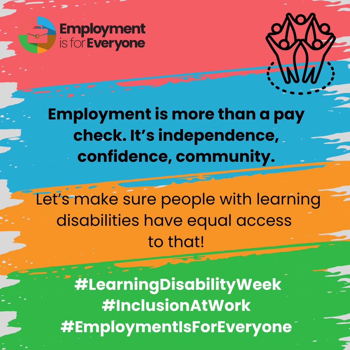 #LearningDisabilityWeek #InclusionAtWork #EmploymentIsForEveryone