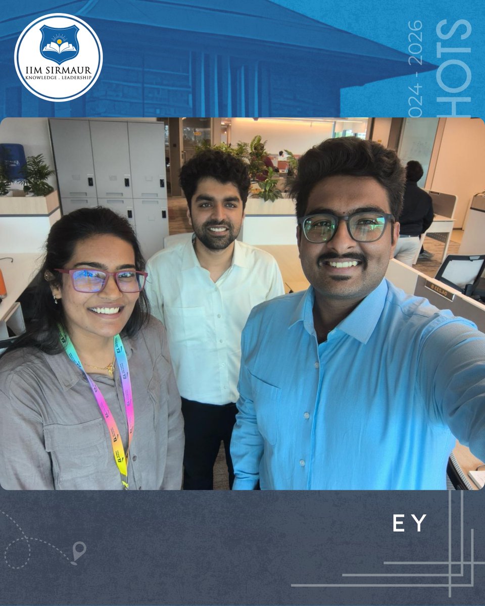 IIM Sirmaur (@iim_sirmaur) on Twitter photo As the #SummerInternship Program wraps up, the MBA Batch of 2024–26 at <a href="/IIM_Sirmaur/">IIM Sirmaur</a> returns with fresh perspectives, real-world insights, and renewed energy to ace Year Two! As the #SummerInternship Program wraps up, the MBA Batch of 2024–26 at <a href="/IIM_Sirmaur/">IIM Sirmaur</a> returns with fresh perspectives, real-world insights, and renewed energy to ace Year Two!