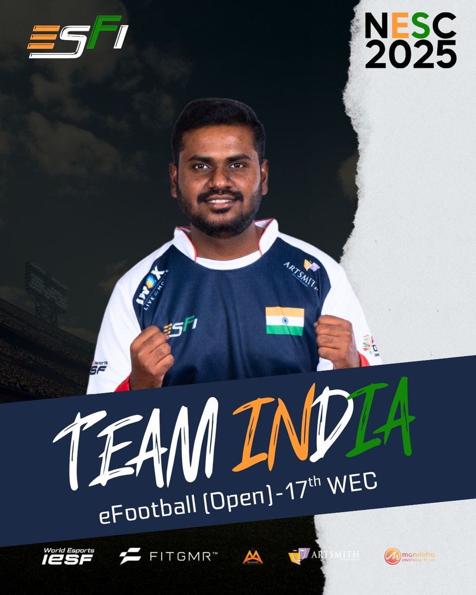 Esports Federation of India tweet media