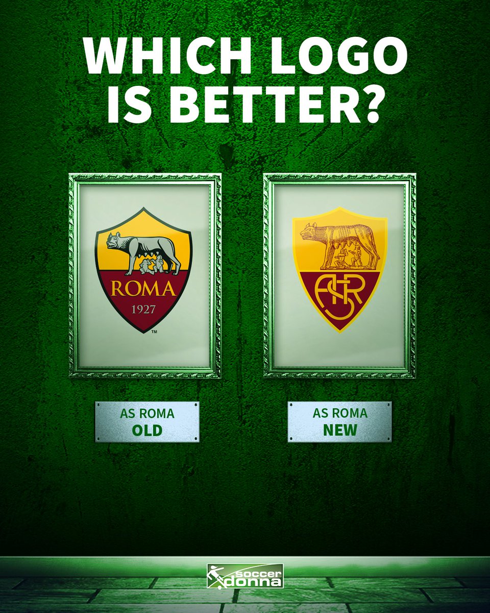 Roma New Logo AS Roma, New Logo Unveiled: ASR Acronym Returns Nss