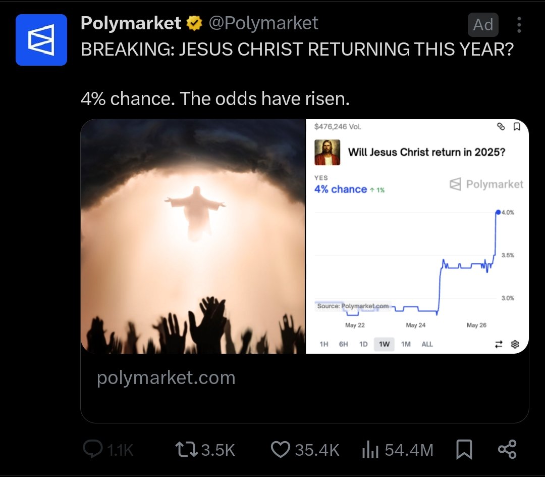 Xapnax1's tweet photo. What the fuck is @Polymarket even about? https://t.co/yqTHbh8p5G