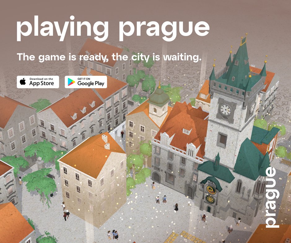 The Game is Ready, the City is Waiting! 😍🎮
Playing Prague connects history, architecture, legends, playfulness &amp; creativity. 
🏗️ Build the iconic landmarks
👁️ Discover Kafka, Einstein or Mozart's Prague stories 🏰🧠🎻
🕹️ @charlesgames_cz
👉 prague.eu/game