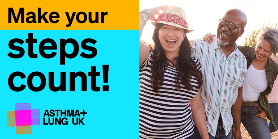 Together, we're taking 7.5 million steps this summer. Will you join us?

Take on our Summer Steps challenge to get active in a way that works for you, and help raise money to transform lung health. Sign up today!

join.aluk.org.uk/event/summer-s…