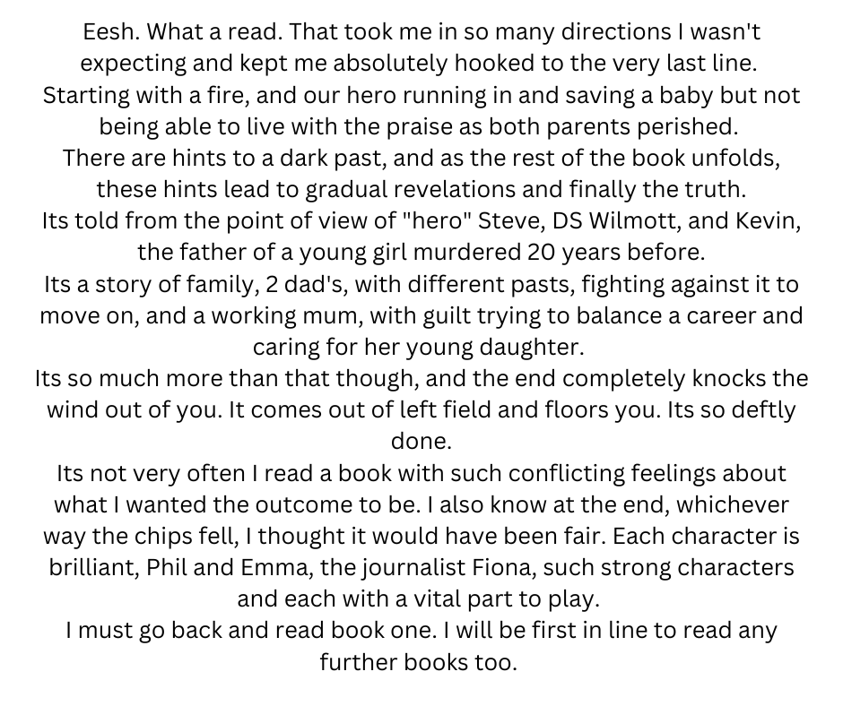 lilmissmorfett's tweet image. I finished Into the Fire last night, by @GDWrightWrites 
Still thinking about it this morning, and will be for some time i think. I get why @gbpoliceadvisor was raving about it now. Blimey 😳😁 #topread #top10contender