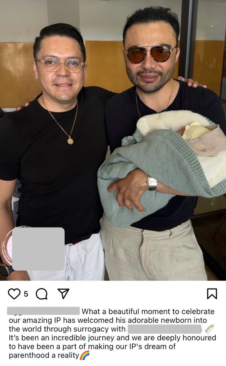 Another single man buys a baby in South America. Seen here with the owner of the surrogacy agency. 

It is the 21st century, and human beings are still for sale.
