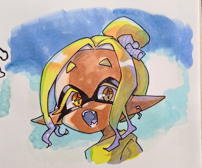 レイダースウツホちゃんらくがき
久々のコピックムズすぎワロタ 